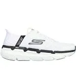 Skechers Men's Slip-Ins Max Cushioning Premier Machine Washable Sneakers, Mens, 12, White/Black