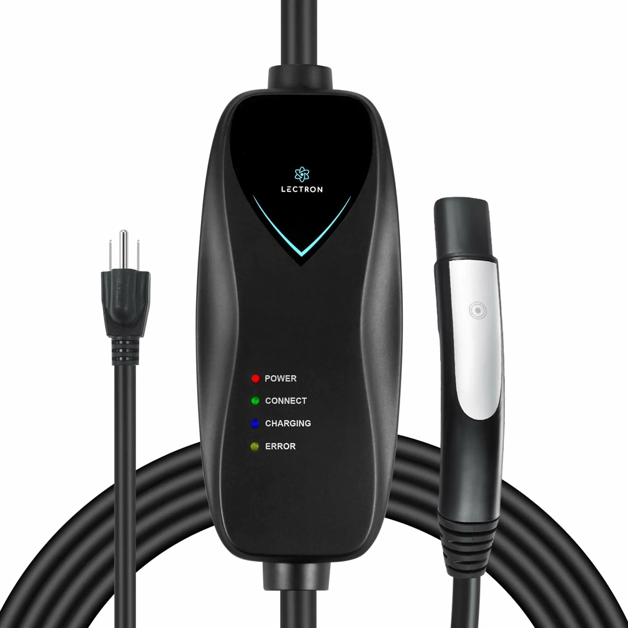 Lectron Tesla Level 1 NEMA 5-15 Portable Electric Vehicle Charger