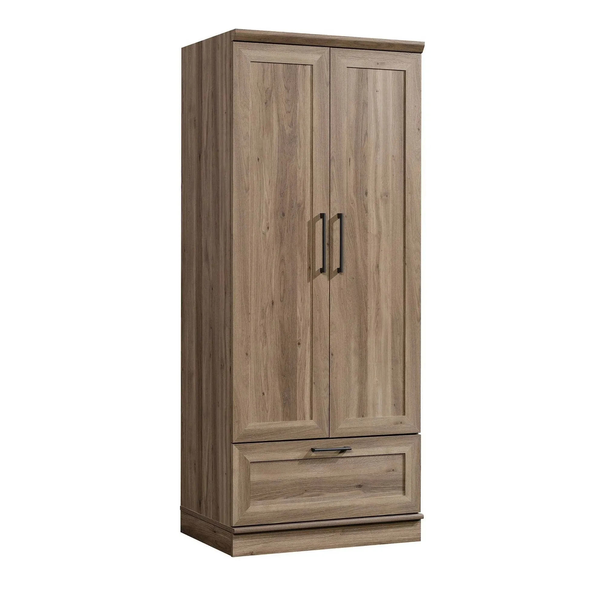 Sauder HomePlus Wardrobe, L: 28.98&#034; x W: 20.95&#034; x 71.18&#034;,, Dakota Oak Finish 