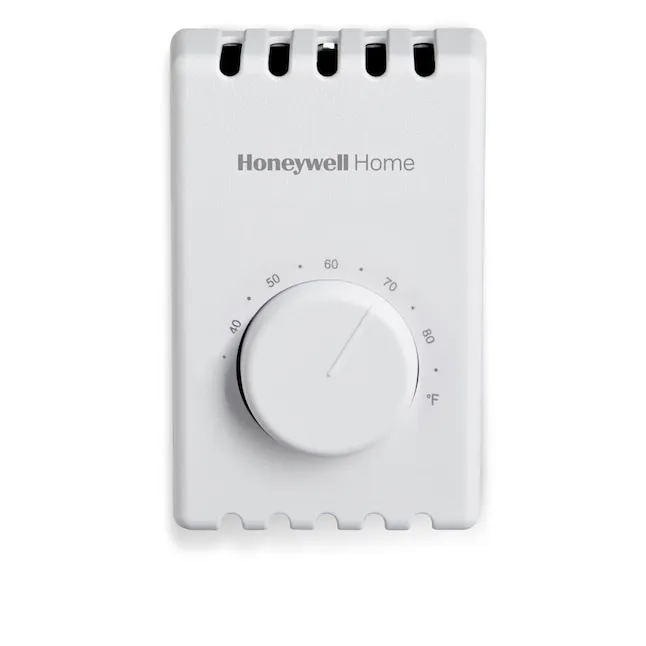 Honeywell T410A1013 Thermostat for Electric Baseboard Heat, White