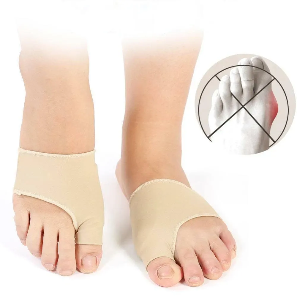 Alayna Bunion Corrector and Bunion Relief Sleeve with Gel Bunion Pads Cushion Splint Orthopedic Bunion Protector (2 Pack)