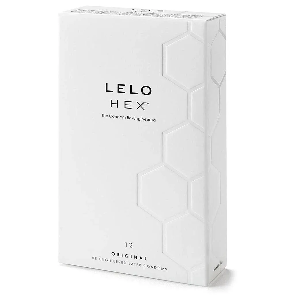 Hex Condoms Original 12 Pack Lelo 2496