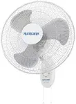 Hurricane Supreme Oscillating Wall Mount Fan