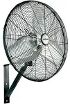 Hurricane - Pro Commercial Grade Oscillating Wall Mount Fan 20 in