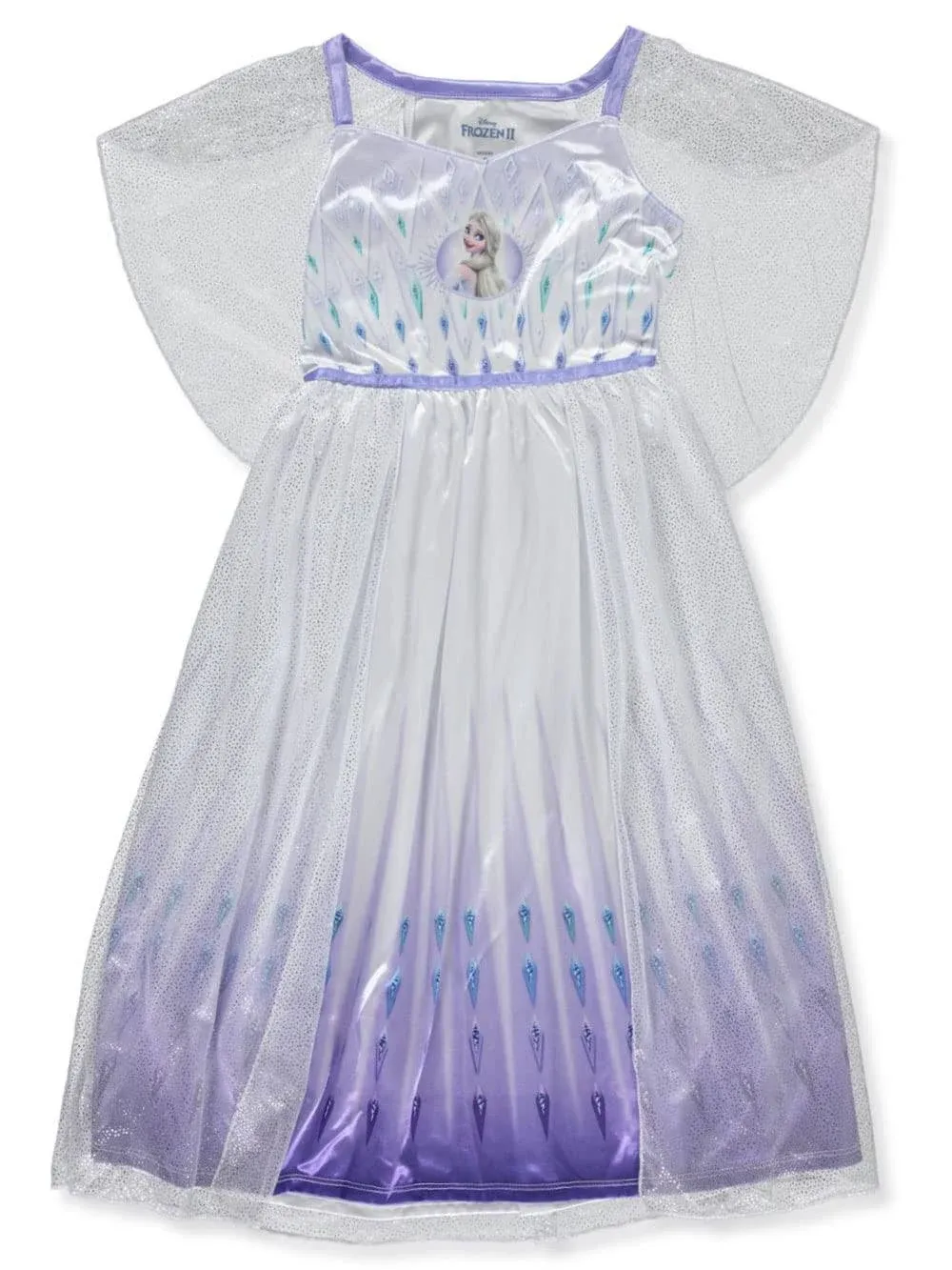 Girls Frozen Fantasy Nightgown 4 White/Blue | Boscov's