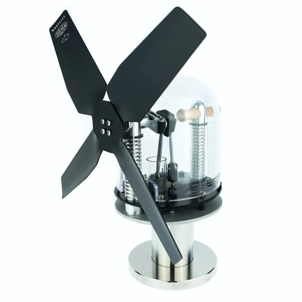 Warpfive Heat Powered Stove Fan for Wood Multi-Fuel Coal Steelhead Eco Stirling Engine