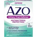 Azo Urinary Tract Defense Antibacterial Protection 24 Tablets