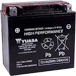 YUASA YTX14H-BS H-PERFORMANCE MF BATTERY