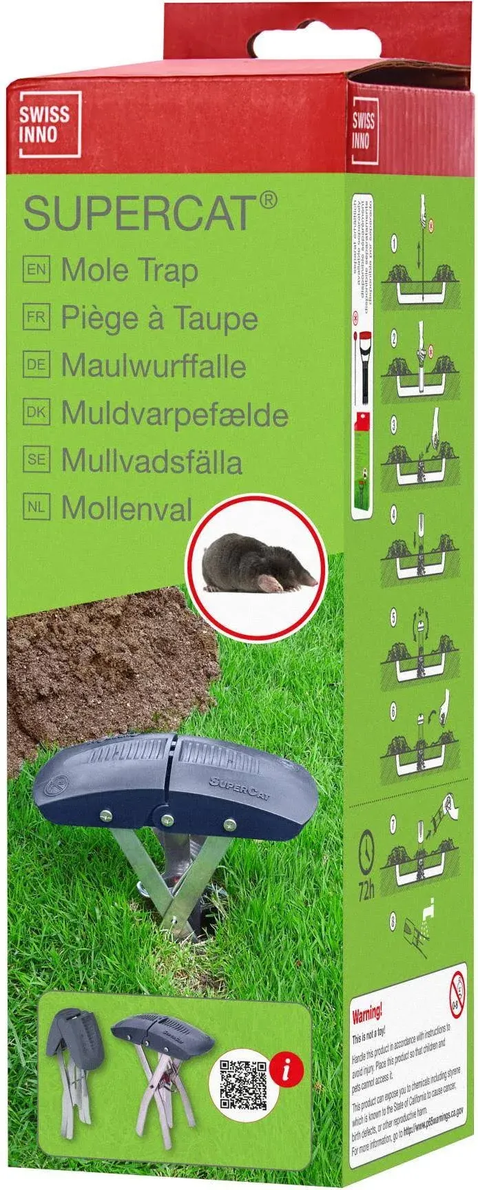 SWISSINNO Mole Trap SuperCat