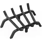 VEVOR Fireplace Log Grate 18 inch Heavy Duty Fireplace Grate with 6 Support Legs ZTXYMP34X3418YQPWV0