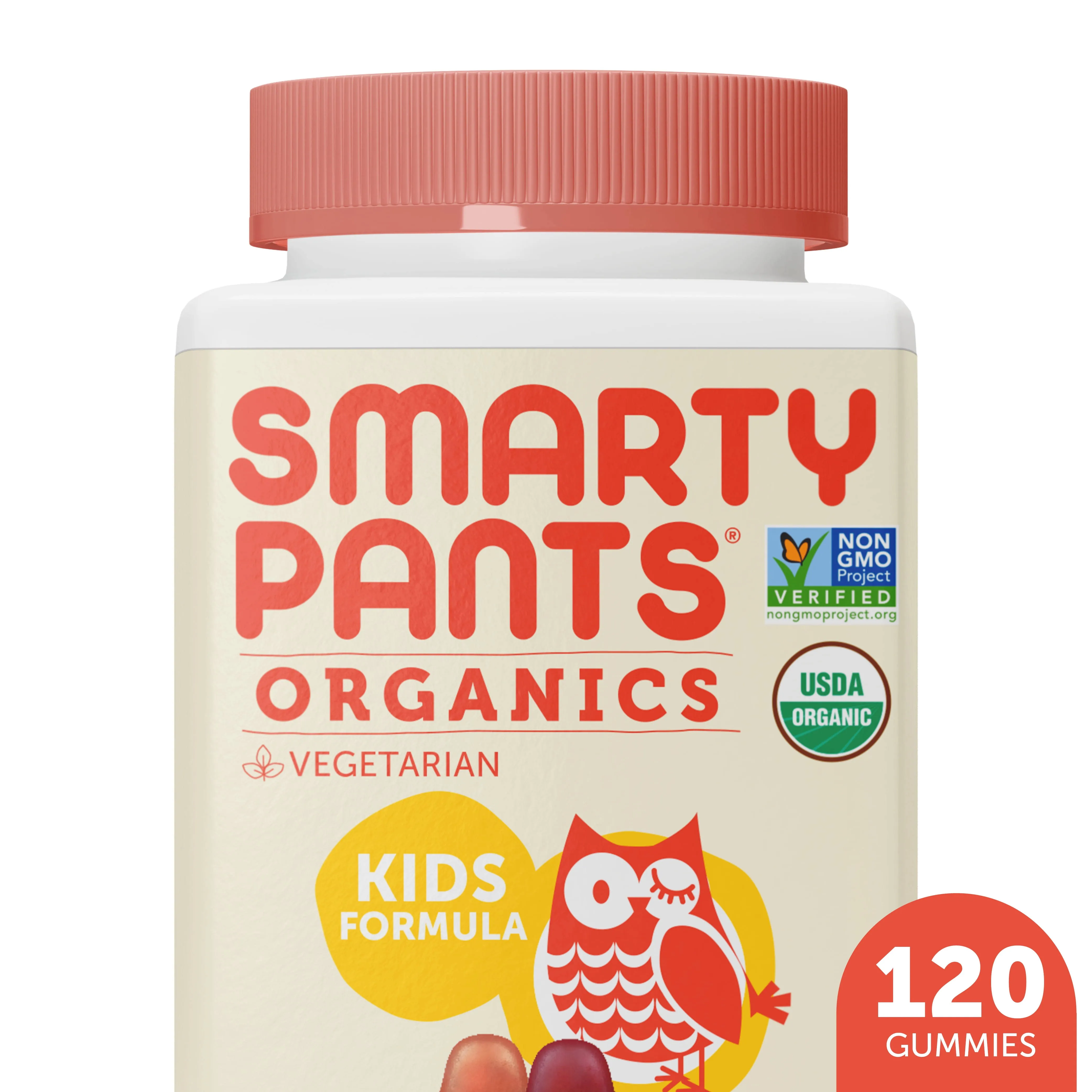 Smartypants Organic Kids Complete 120 Gummies