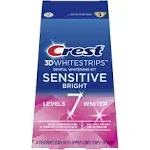 Crest 3D Whitestrips Sensitive White At-home Teeth Whitening Kit, 13 Treatments