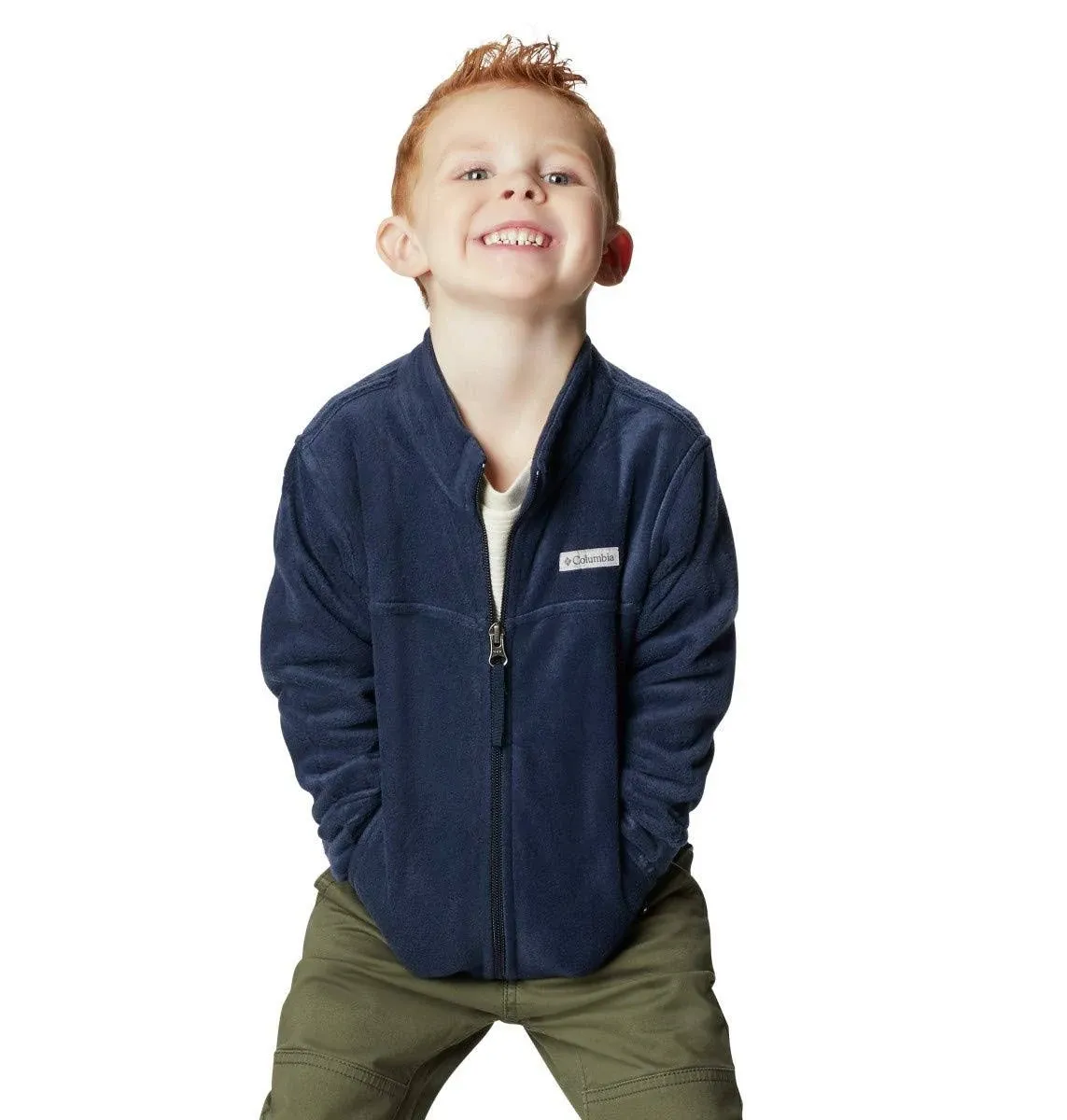 Columbia Toddler Boys' Steens MT II Fleece Jacket - 3T - Collegiate Navy