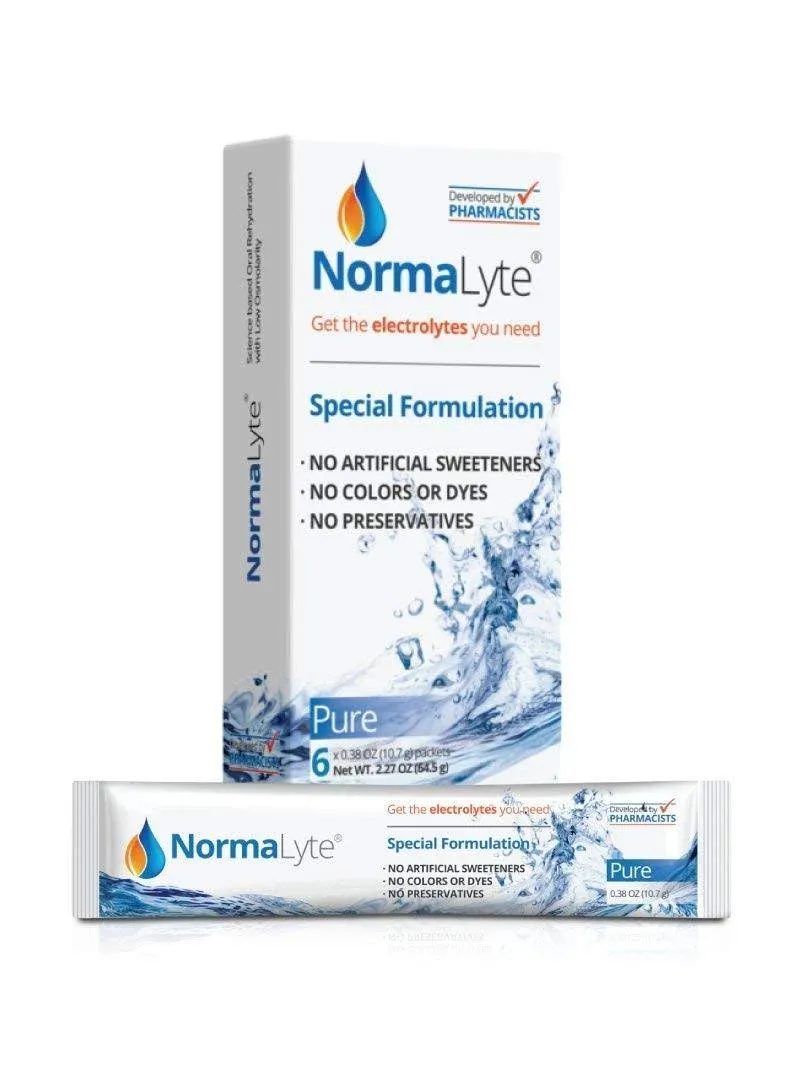 NormaLyte PURE - 6 Stick Box - FSA/HSA Eligible Item