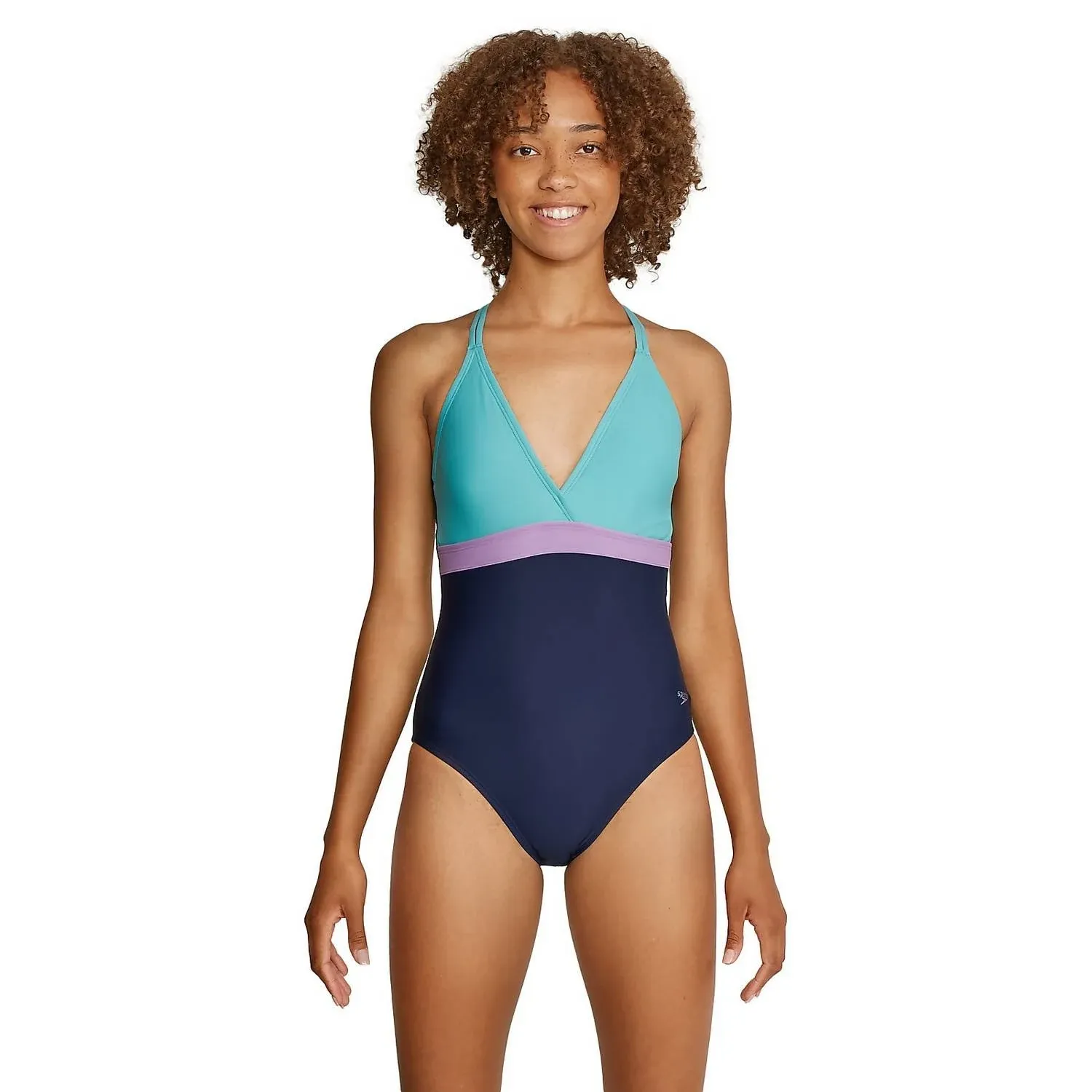 Speedo Adjustable Crossback One Piece Porcelain / 6