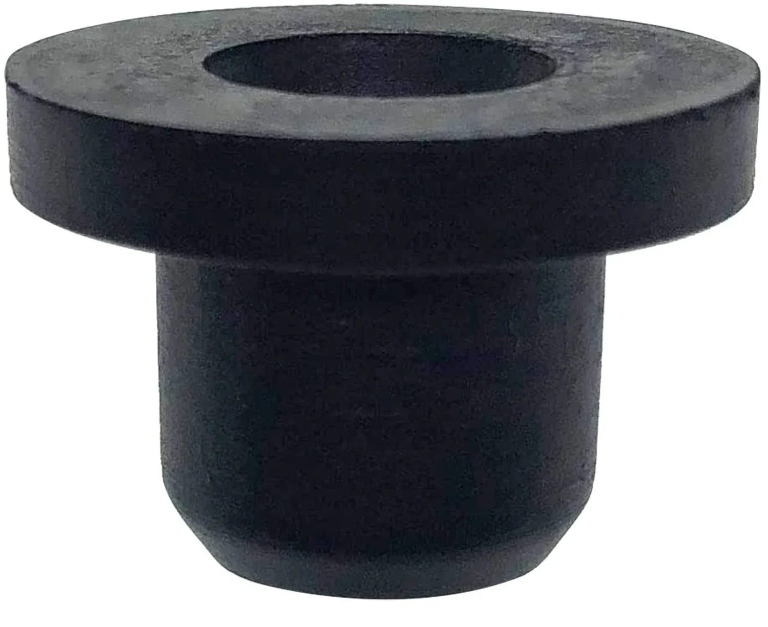 HORTIPOTS 1/4 inch Rubber Grommet Pack of 25 Top Hat, 6 mm ID Small Tophat Grommet for OD 1/4 inch Vinyl Rubber Tubing in Hydroponic and Irrigation