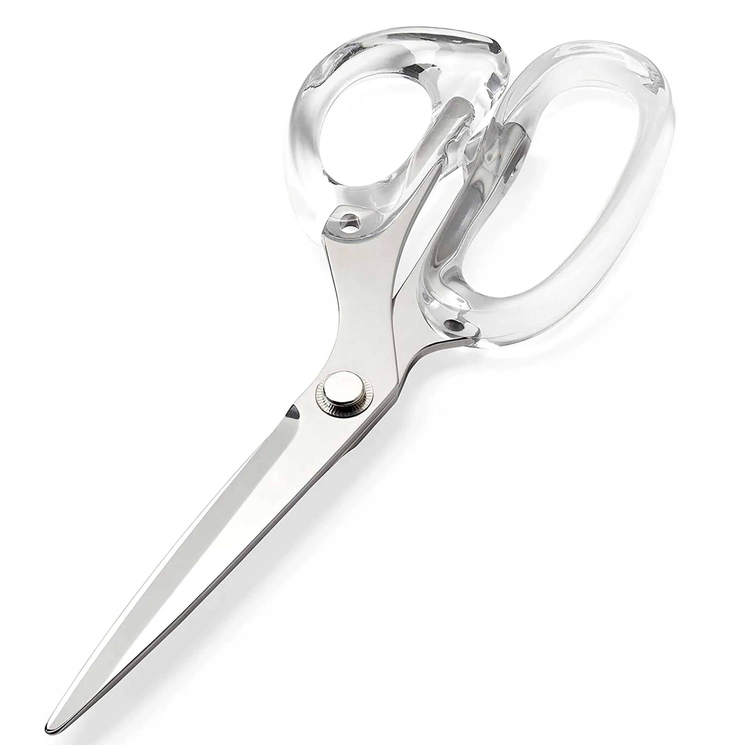 OfficeGoods Acrylic & Stainless Steel 9" Scissors - Modern Design for The Stylish ...