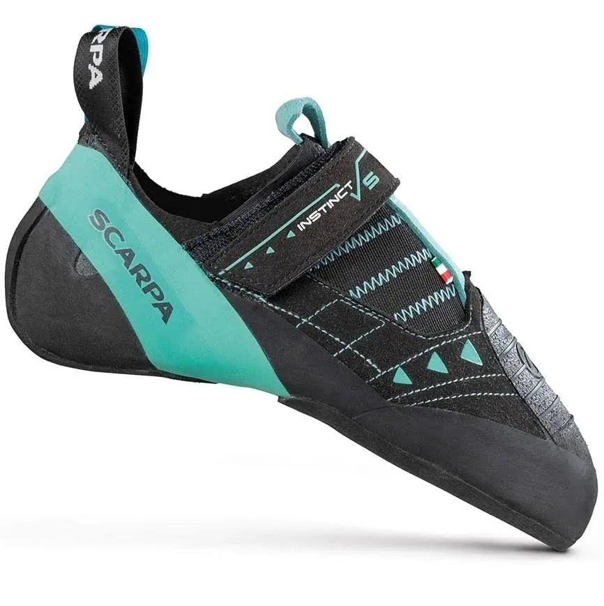 Scarpa Women's Instinct Vs - Black/Aqua - 39.5