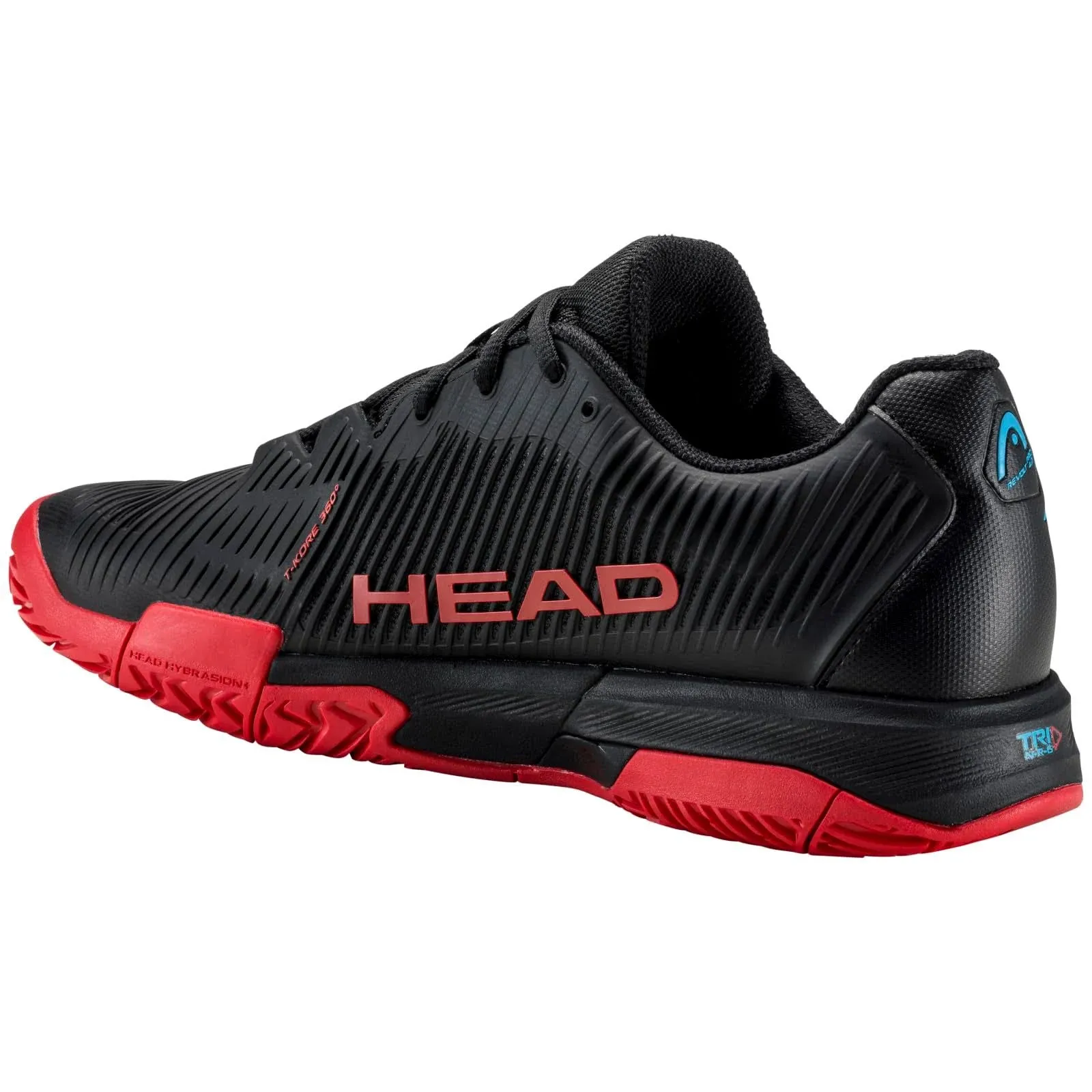 Head Revolt Pro 4.0 Mens Pickleball Shoe - Black/Red Size 10