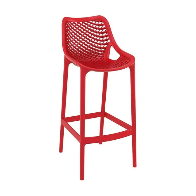 Compamia Air Bar Stool Set Of 2, Red