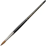 Da Vinci Maestro Kolinsky Sable Brush - Round, Short Handle, Size 1