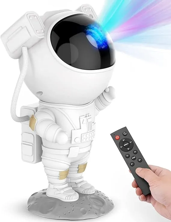 Astronaut Star Projector LED Night Light Sky Galaxy Nebula Lamp for Kids Adults