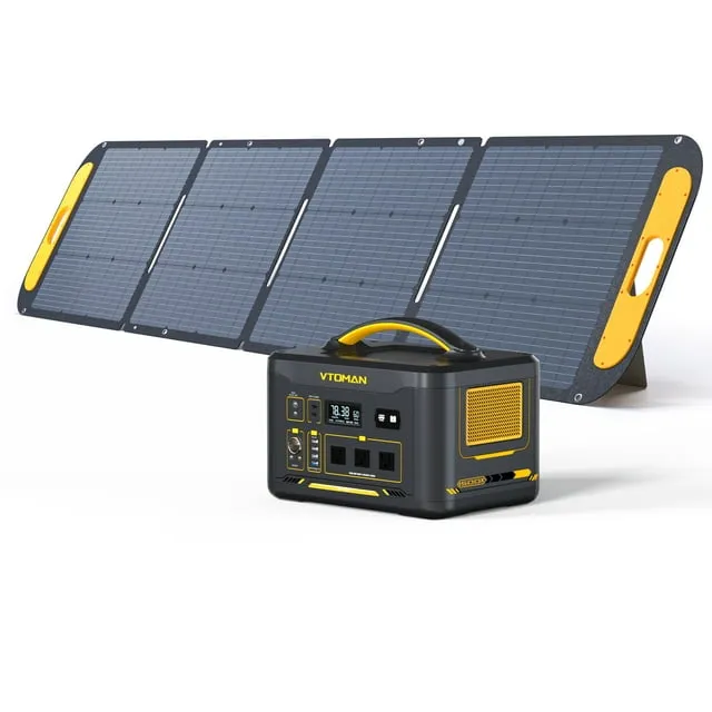 VTOMAN Solar Panel Generator Jump 1500W+220W