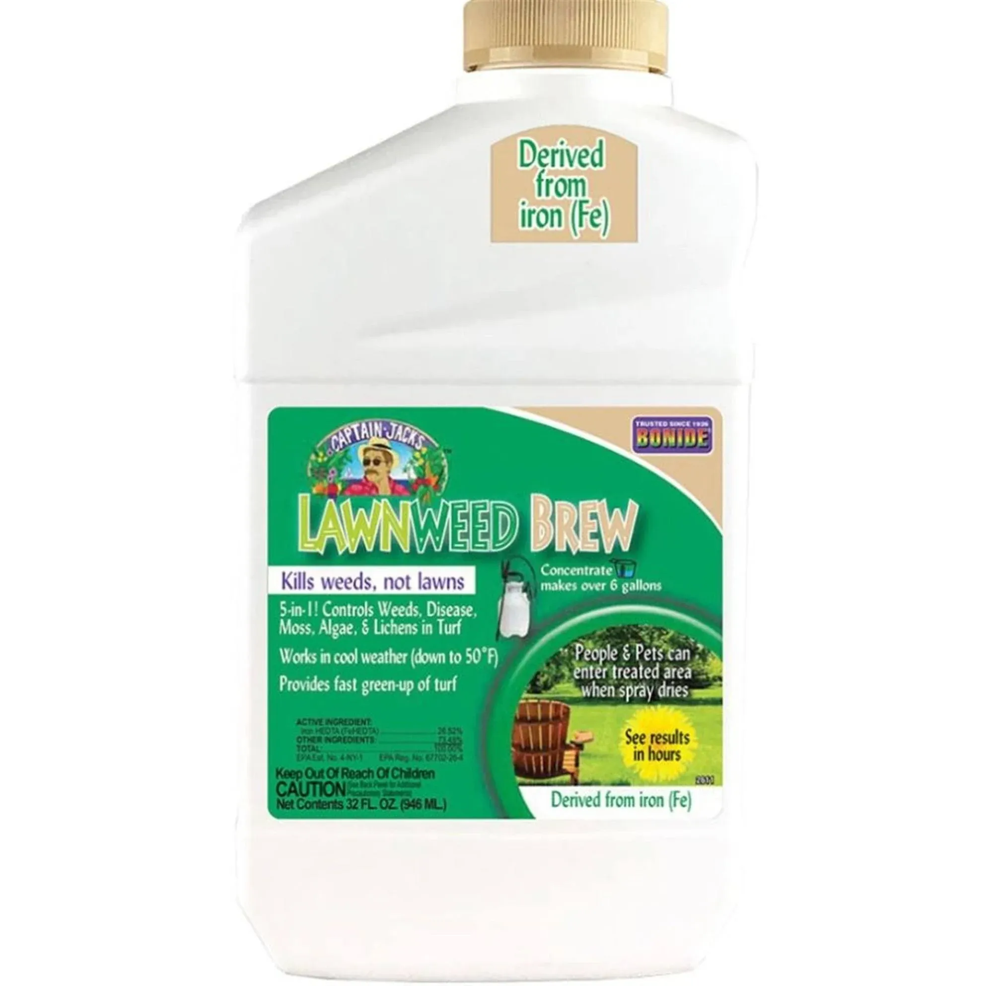 Bonide 2616 Gallon Ready to Use Lawnweed Brew