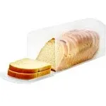 Youngever Plastic Bread Container, Sandwich Size Bread Storage Bin, Bread Dispenser