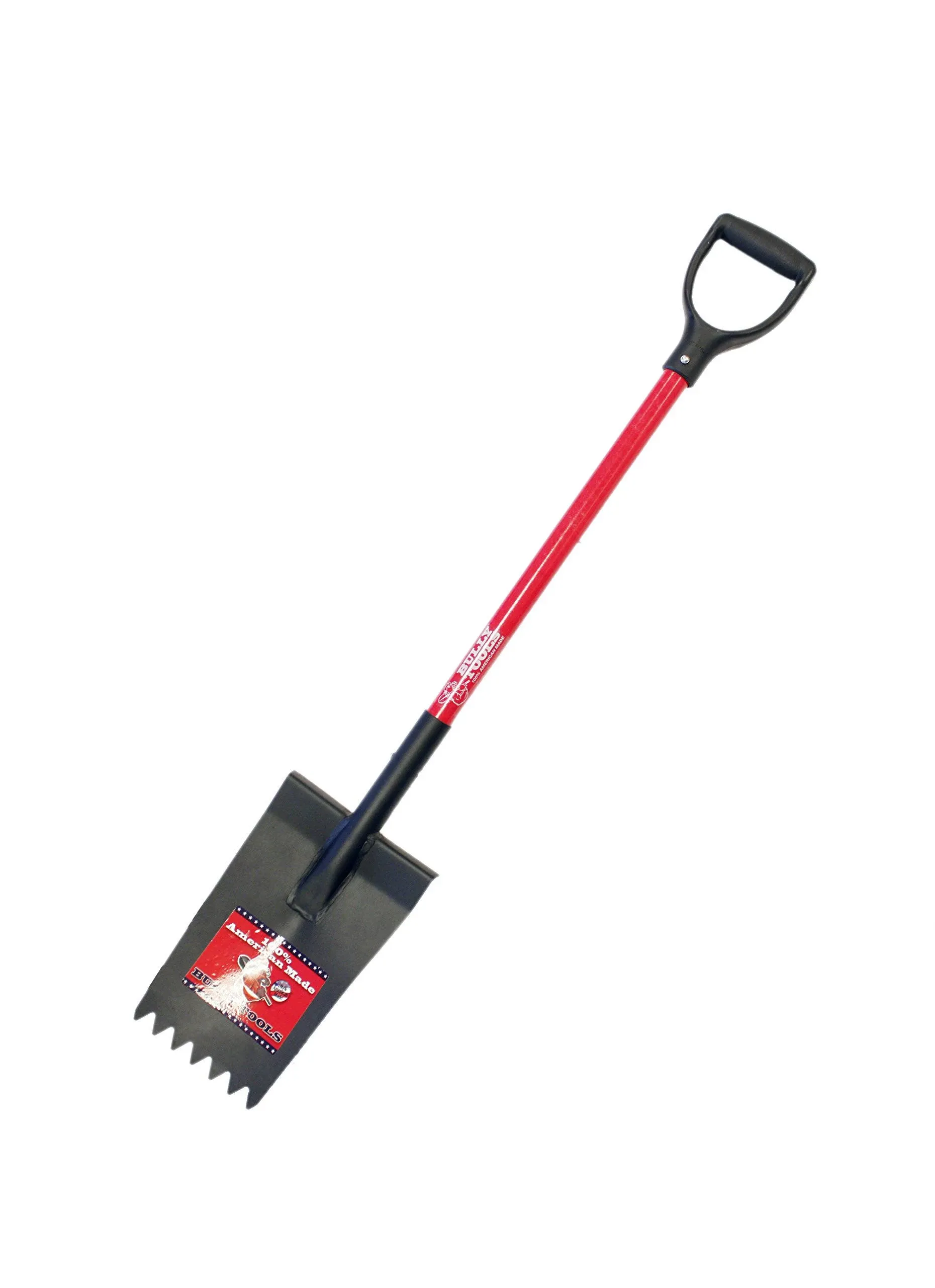 Shingle Remover Shovel, 10 ga. Steel Blade, Fiberglass Handle