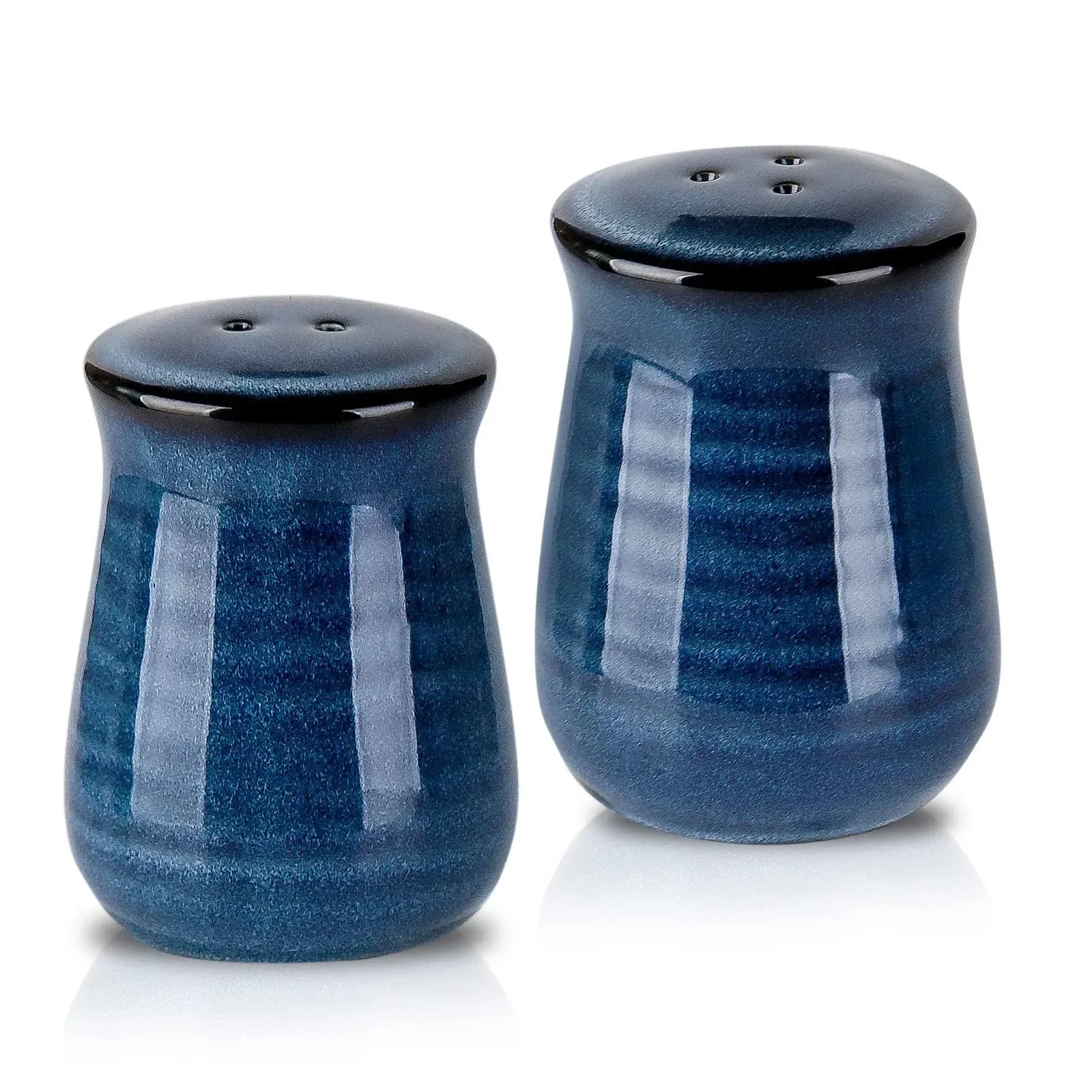 Hasense Ceramic Salt and Pepper Shakers Set of 2