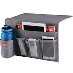 Zafit 5 Pockets Bedside Caddy, Bedside Storage Organizer for Water Bottles,