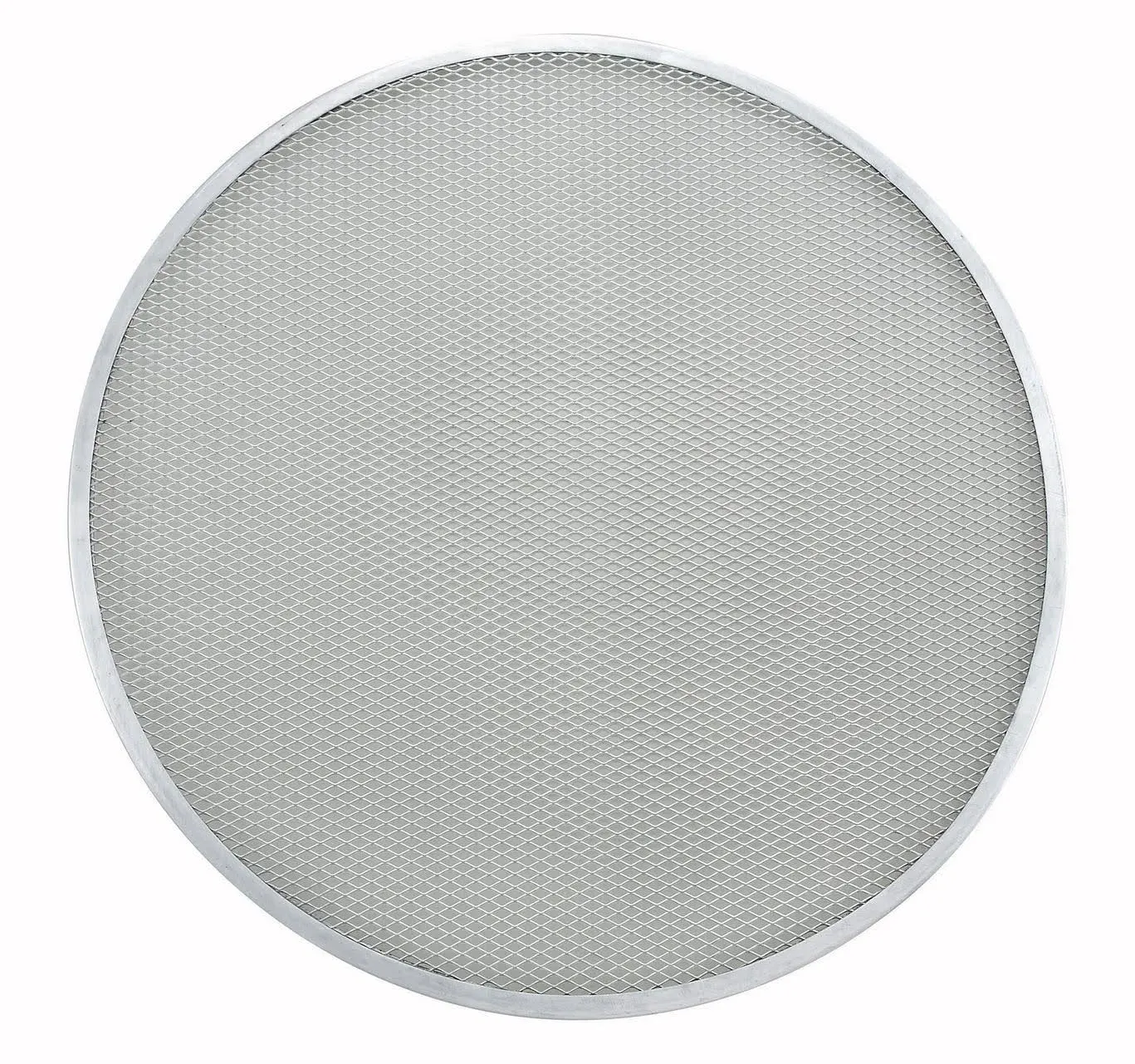 Winco APZS-8 Seamless Aluminum Pizza Screen 8in.