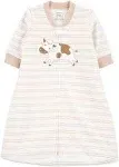 Carter's Baby Girls 2-Way Zip Fleece Sleep Bag 6-9M Ivory