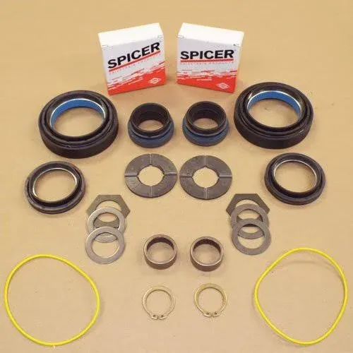 National Drivetrain Axle Bearing Seal and Small Parts Kit - Compatible with Ford ...