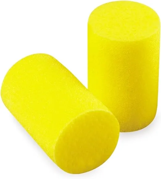 3M Classic Earplugs, Disposable, Pillow Pack, Ear Plugs for Sleeping, Snoring, Drilling, Grinding, Machining, Sawing, Sanding, Welding, 1 Pair