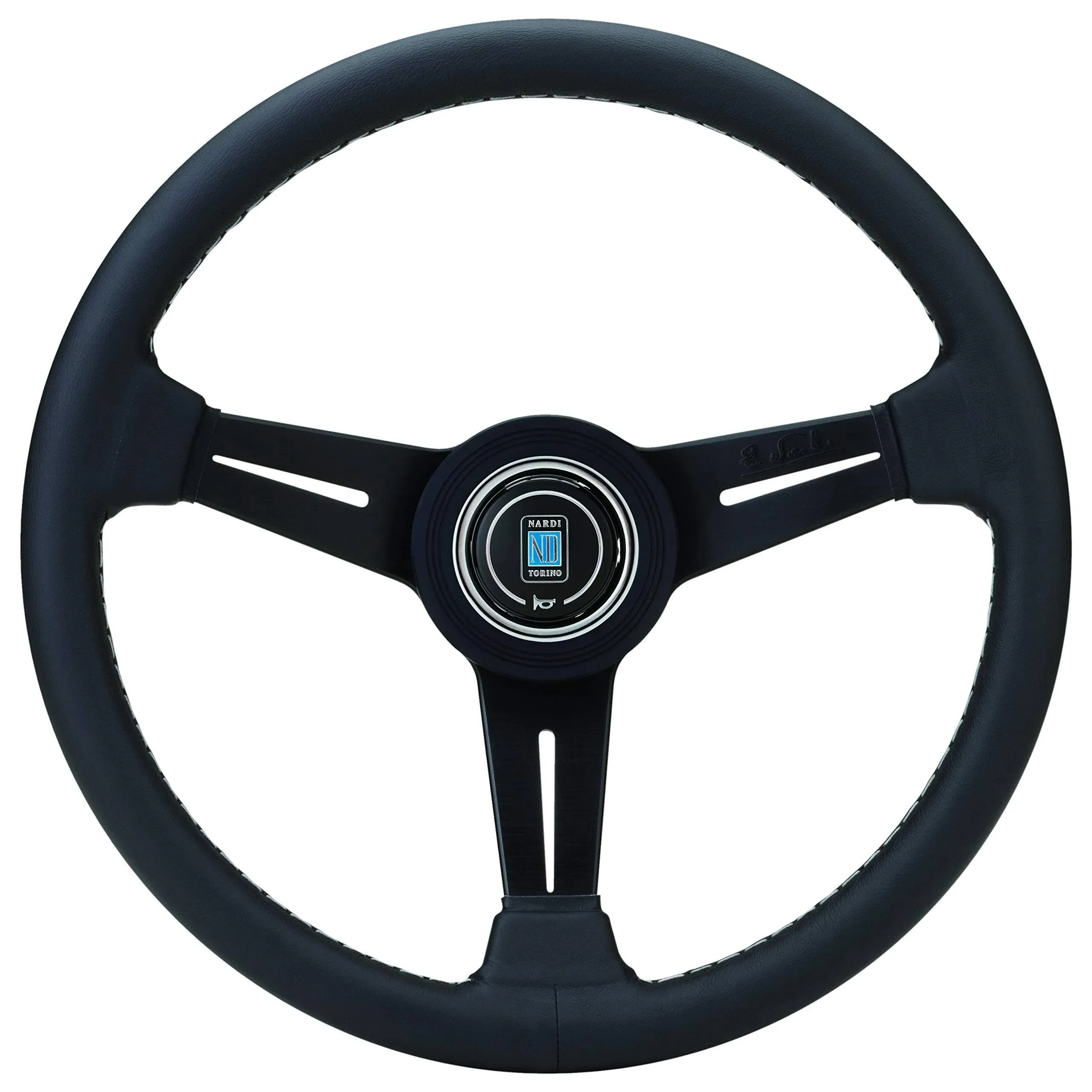 Nardi Classic 330mm Black Leather Steering Wheel