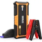 GOOLOO GP4000 Jump Starter 4000A Peak Car Starter (All Gas,up to 10.0L Diesel Engine) SuperSafe 12V Lithium Jump Box,Auto Battery Booster Pack,Portable Power Bank with USB Quick Charge and Type C Port