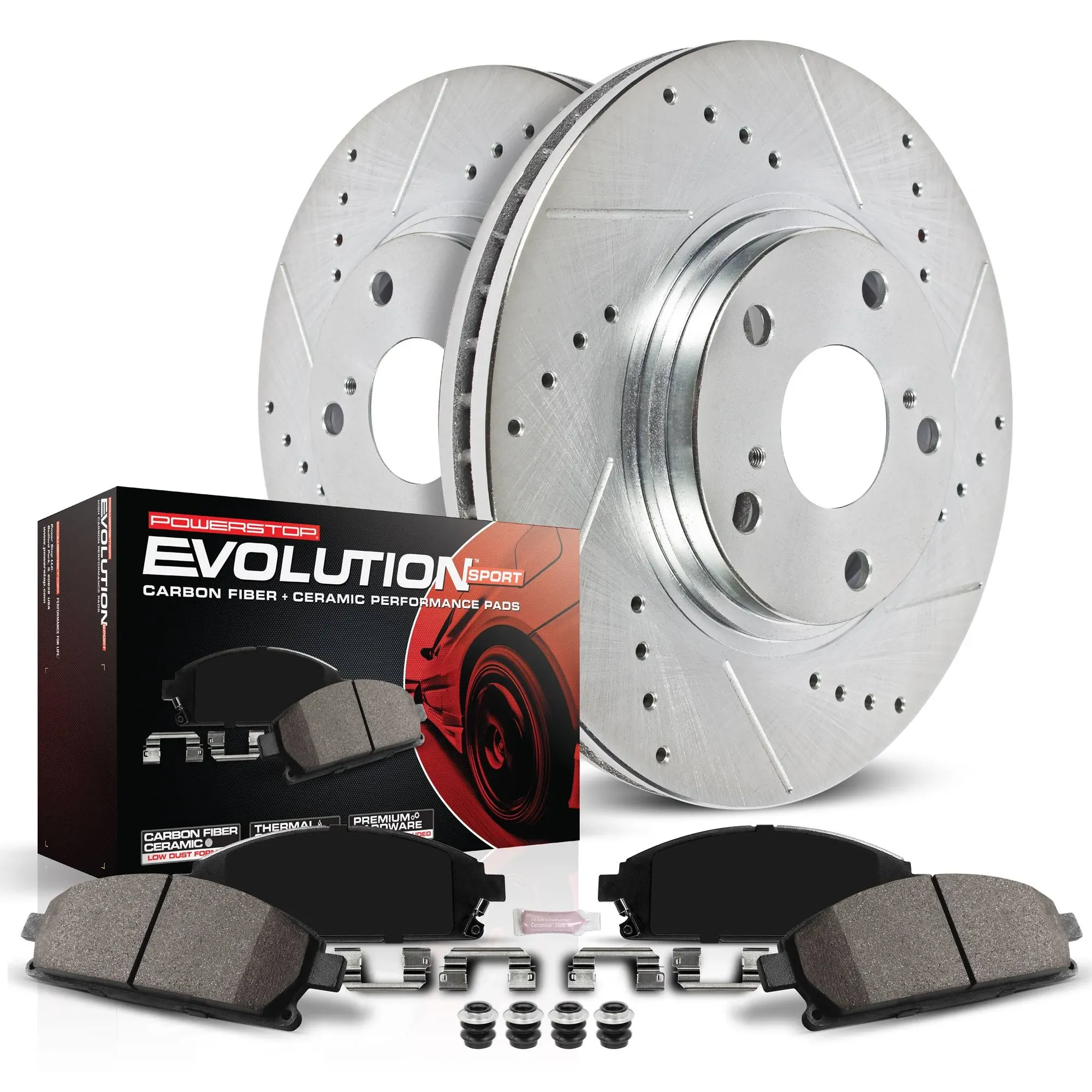 PowerStop Power Stop 06-13 Lexus IS250 Rear Z23 Evolution Sport Brake Kit K195