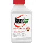 Roundup Concentrate Plus Weed and Grass Killer - Includes Easy Measure Cap, 16 oz.