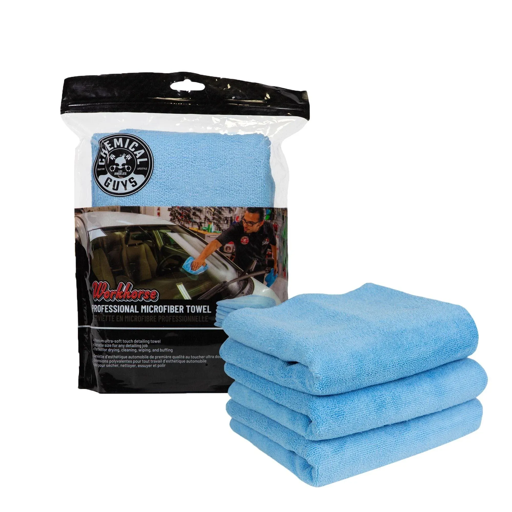 Chemical Guys Workhorse Professional Microfiber Towel