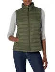 Amazon Essentials Women's Lightweight Water-Resistant Packable Puffer Vest