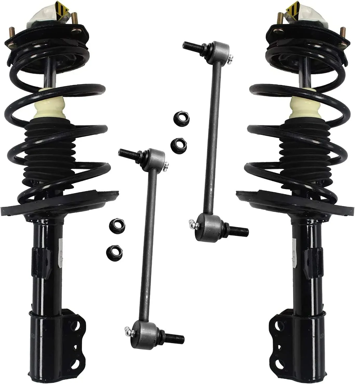 4pc Front Struts Sway Bar Links Suspension Kit for 2004 2005 2006 Toyota Camry Solara