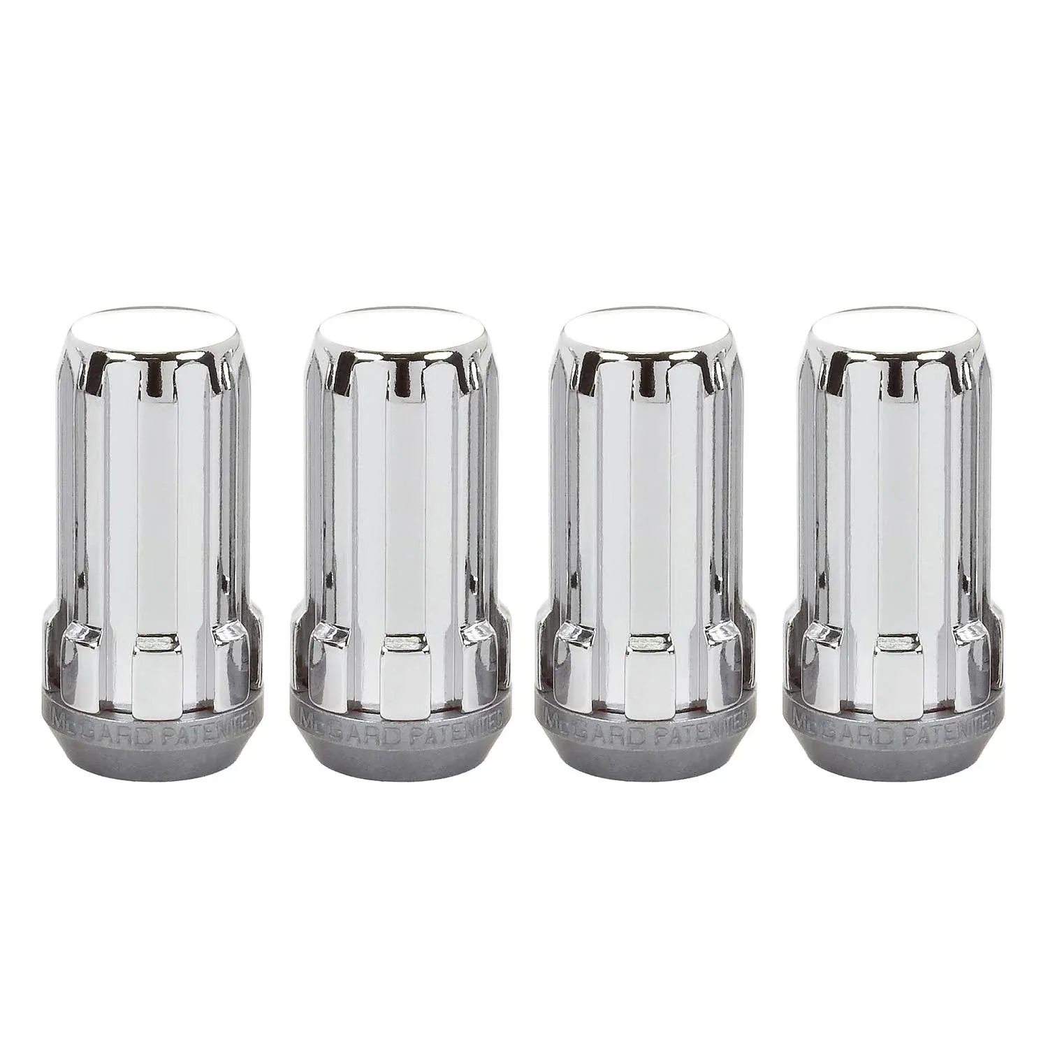 McGard 64000 Chrome Cone Seat Style Lug Nut Set (1/2&#034;-20) Set of 4