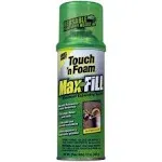 Touch &#039;n Foam Max Fill Tan Polyurethane All Purpose Foam Expanding Sealant 12 oz