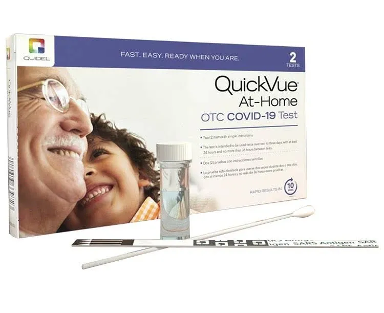 QuickVue At-Home OTC Covid-19 - 2 Test / Kit