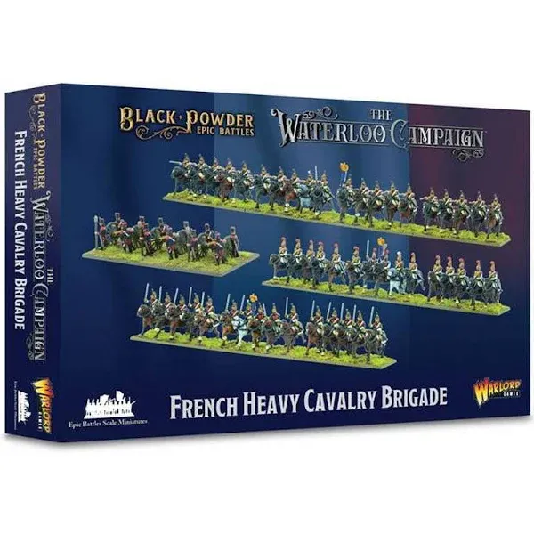 Playtime Black Powder Epic Battles Waterloo French Casualty Markers Heavy Cavalry ...