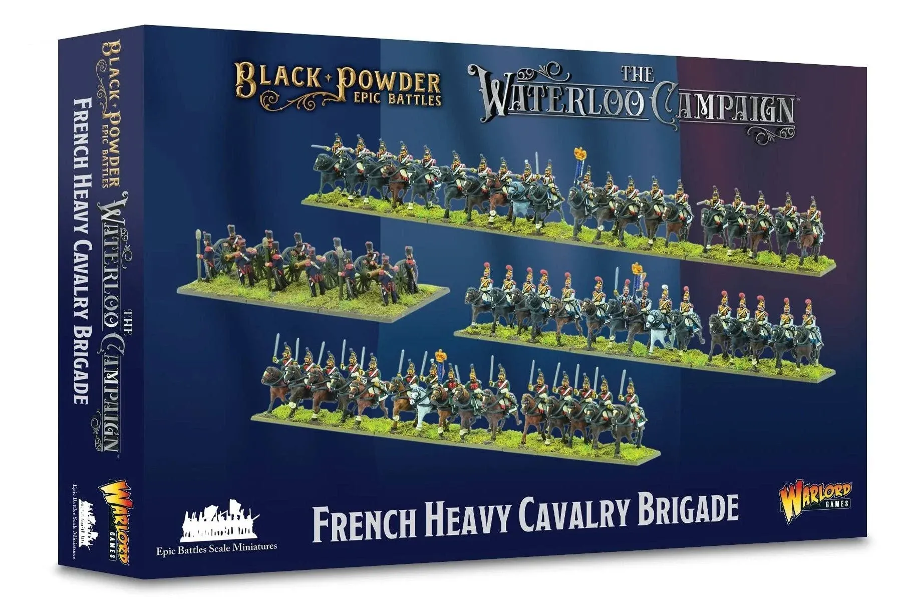 Black Powder Epic Battles: Waterloo - French Heavy Cavalry Brigade