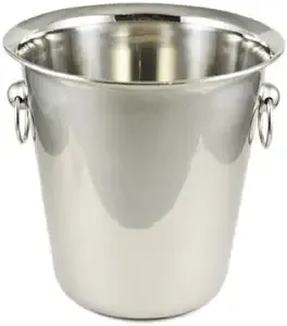 Winco WB-4 4 Quart Wine Bucket, Set of 6