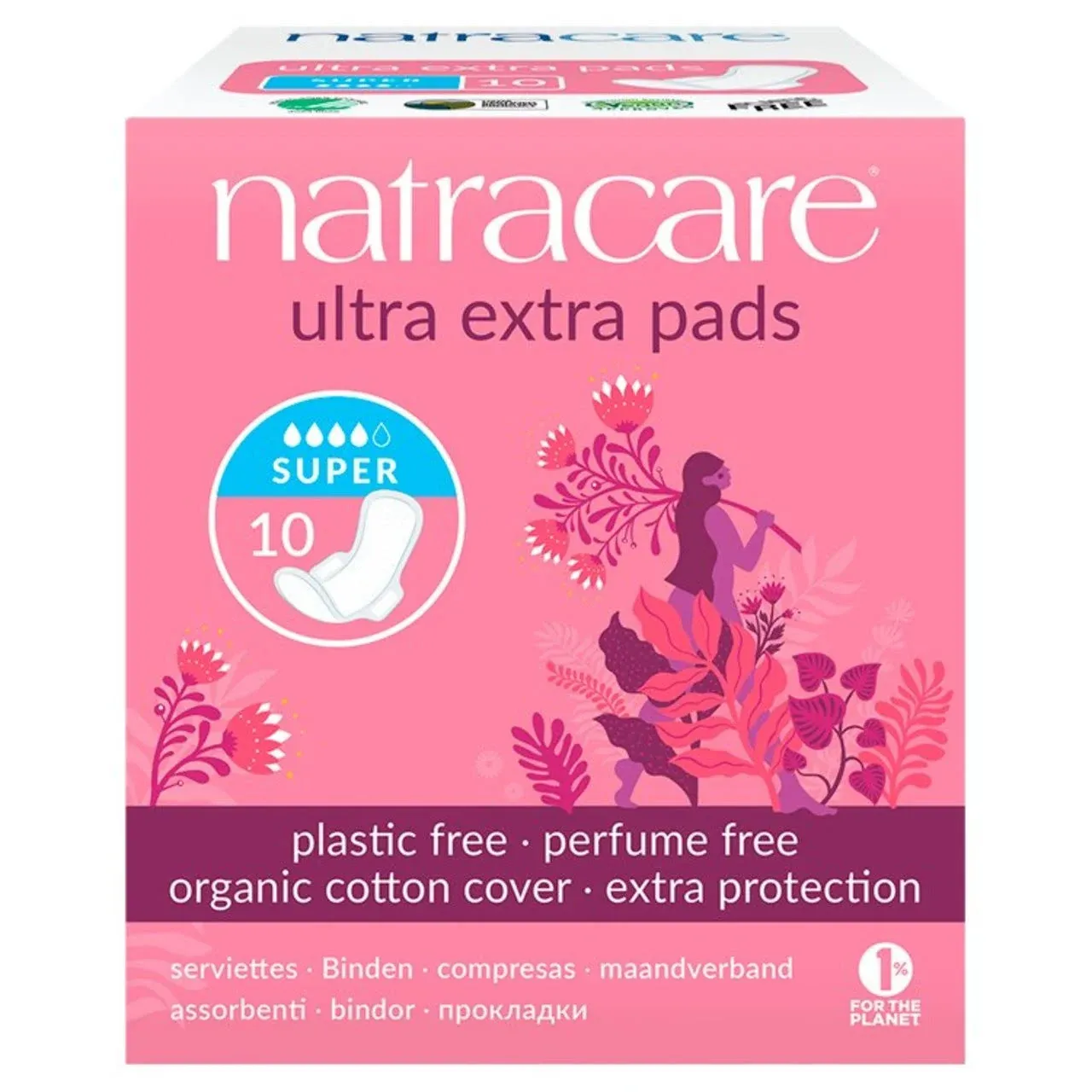 Natracare - Ultra Extra Pads Super 10